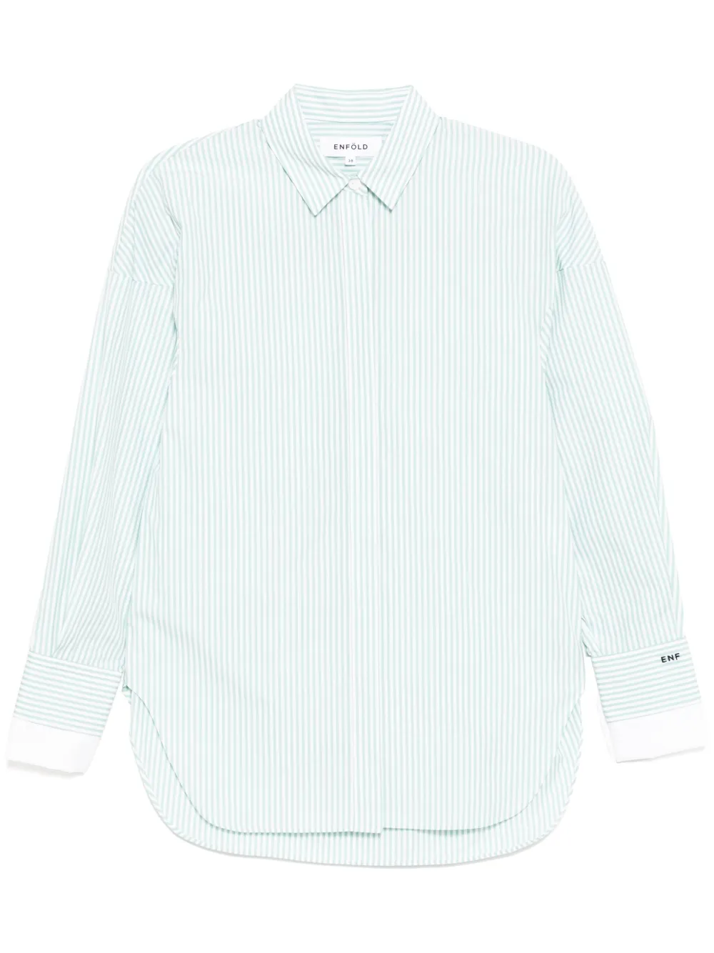 Enföld stripped shirt | White | Image 1