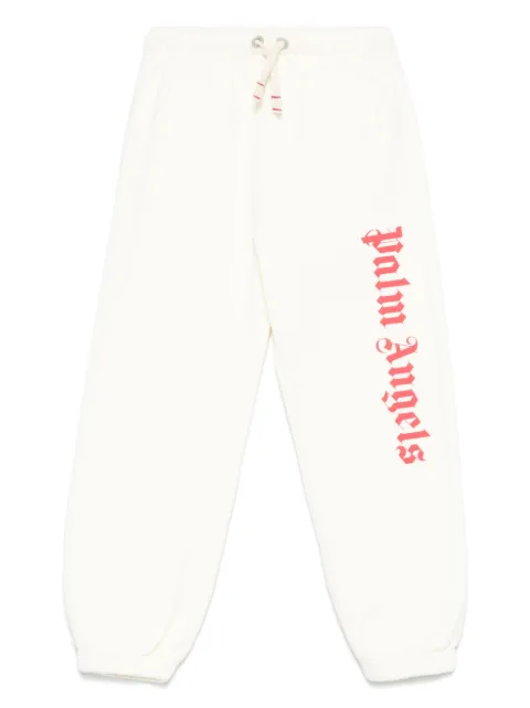 Palm Angels Kids logo-print track pants