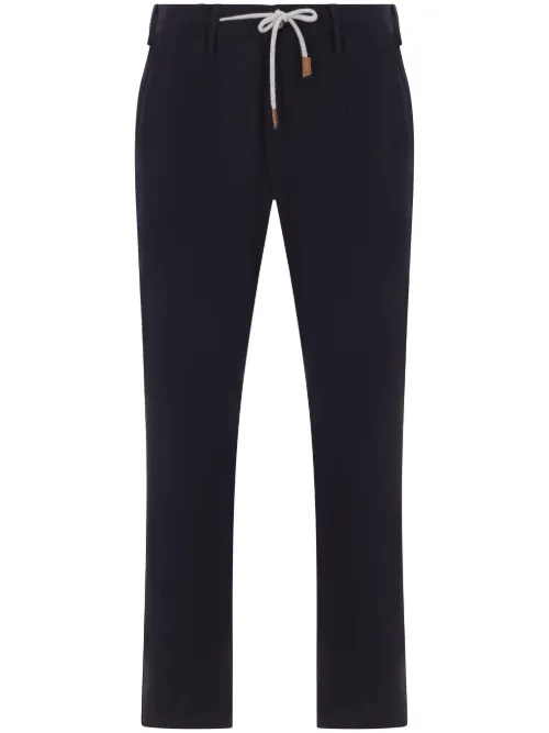 Pantalon en laine stretch - Eleventy - Modalova