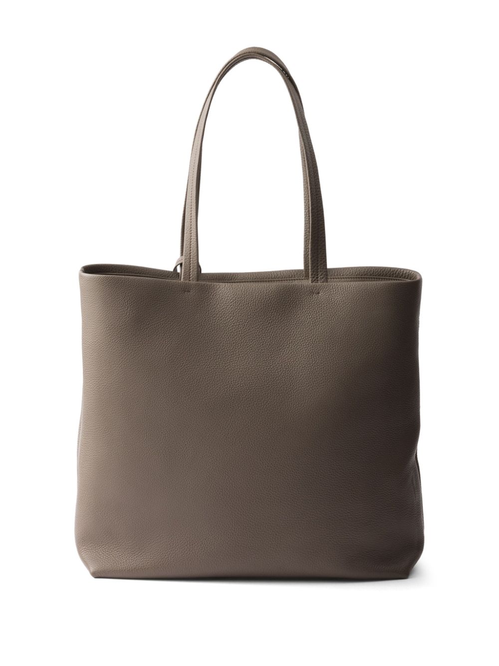 Prada leather tote bag - Grijs