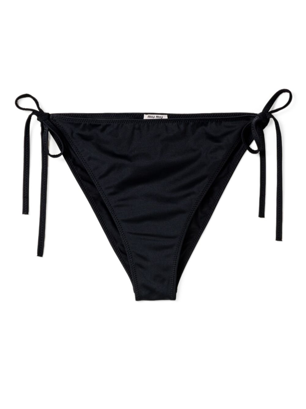 Miu Jersey bikinislip Zwart