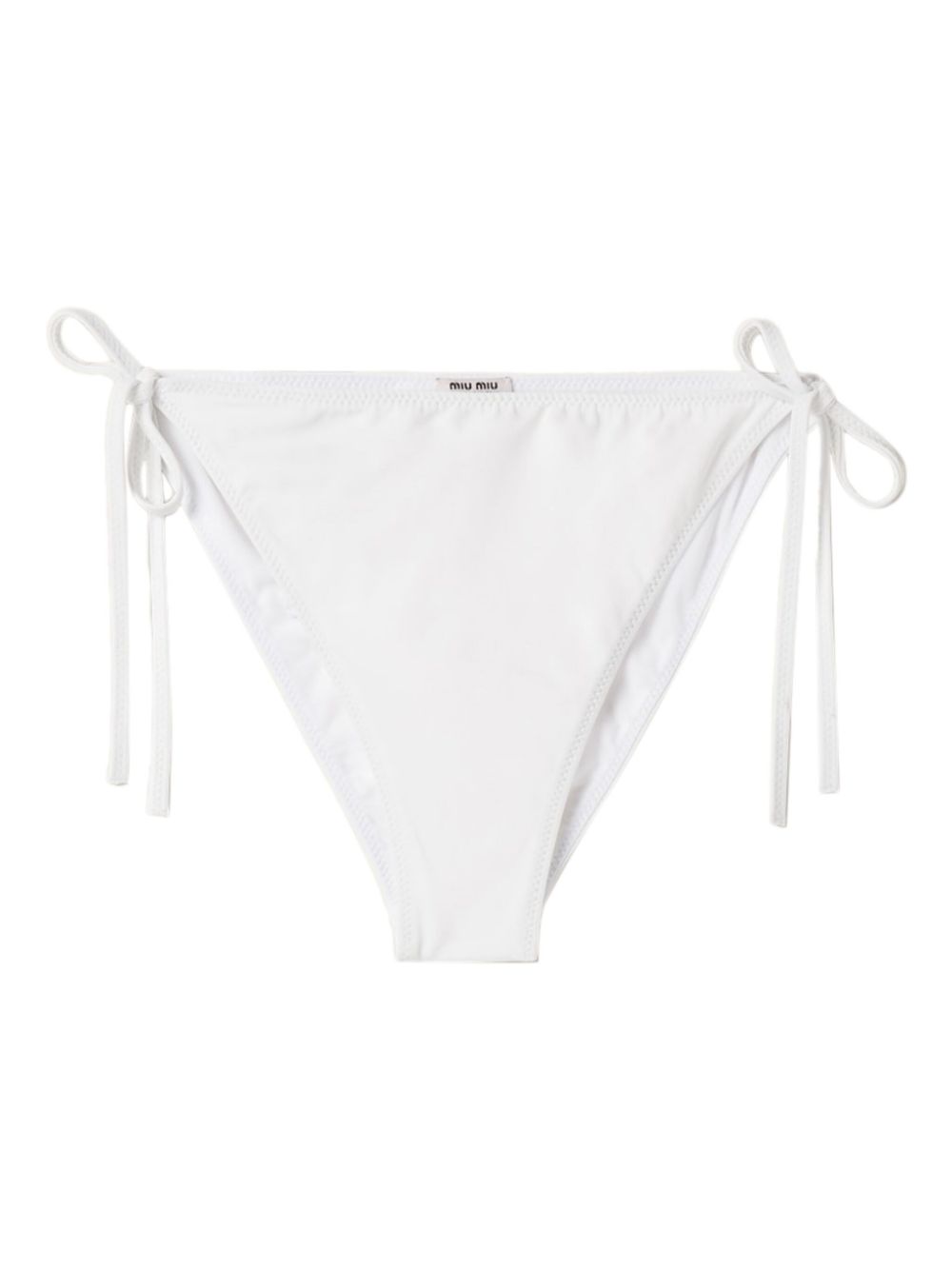 Miu Jersey bikinislip Wit