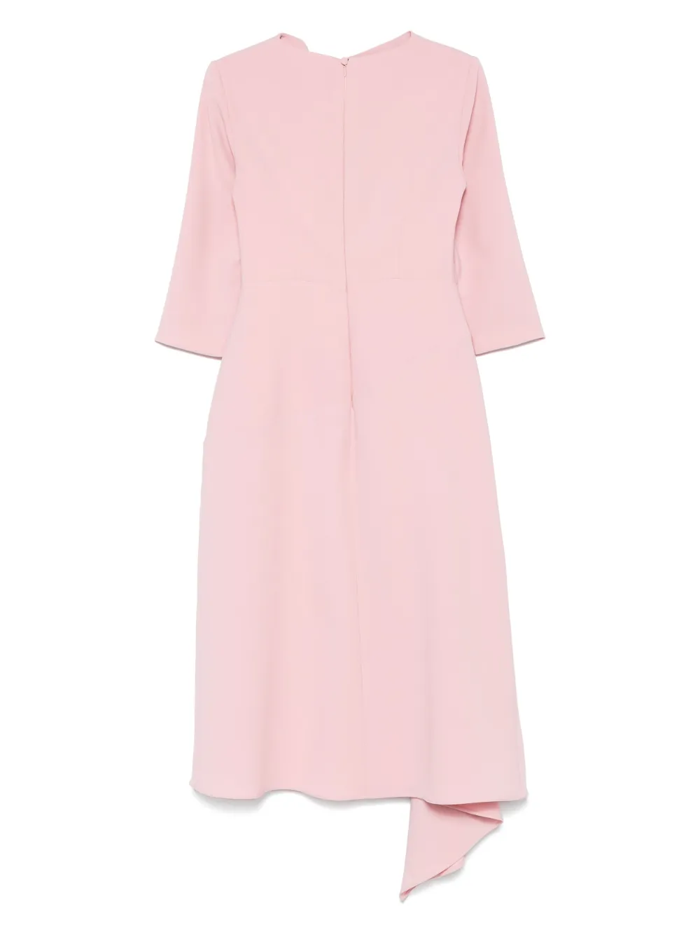 Isabel Sanchis Gesmockte maxi-jurk - Roze