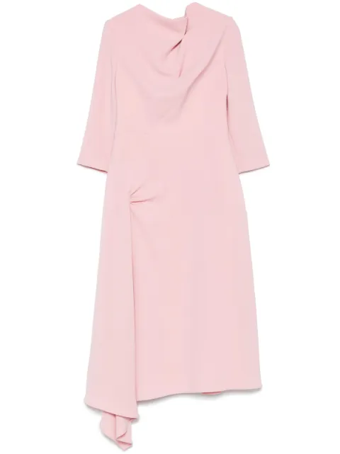 Isabel Sanchis gathered maxi dress