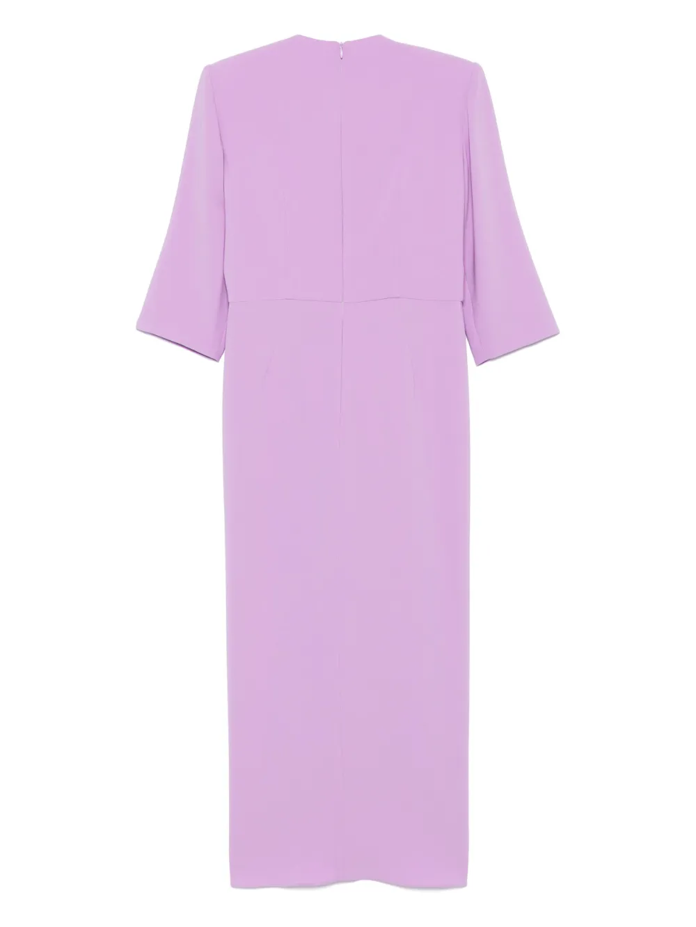 Isabel Sanchis Gedrapeerde maxi-jurk - Paars