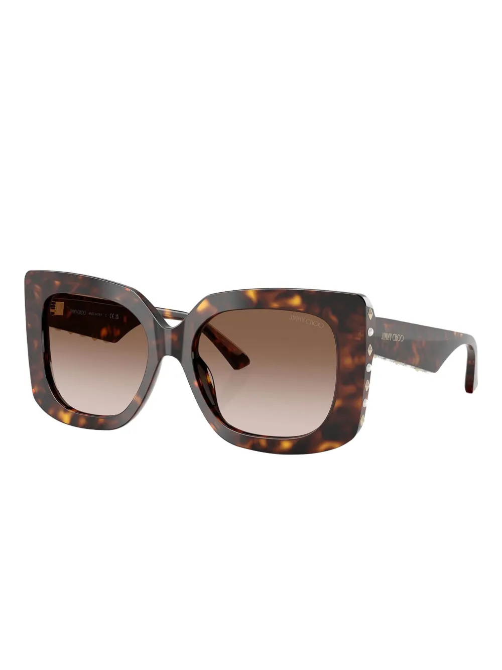 Jimmy Choo Eyewear stud-embellished square sunglasses | Image 2
