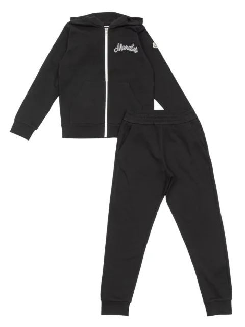 Moncler Enfant traje deportivo con logo