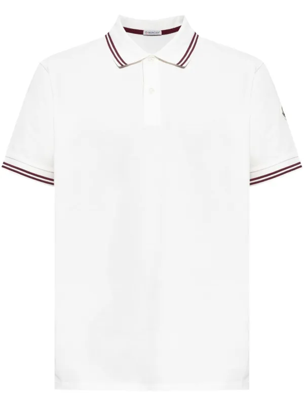 Moncler ポロシャツ | ホワイト | FARFETCH JP 