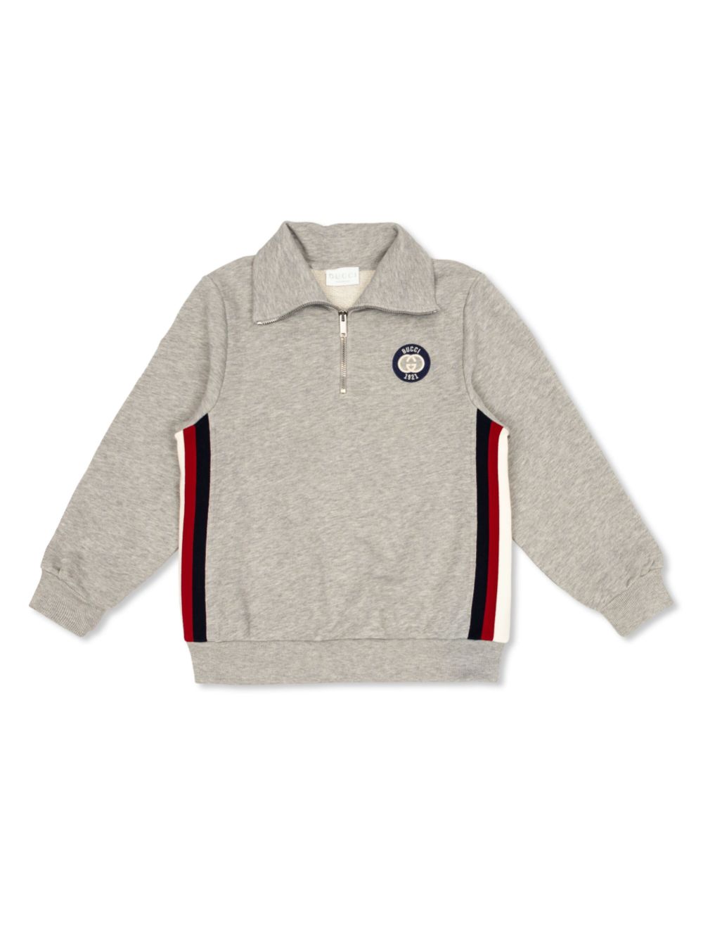 Gucci Kids logo-print sweater - Grey