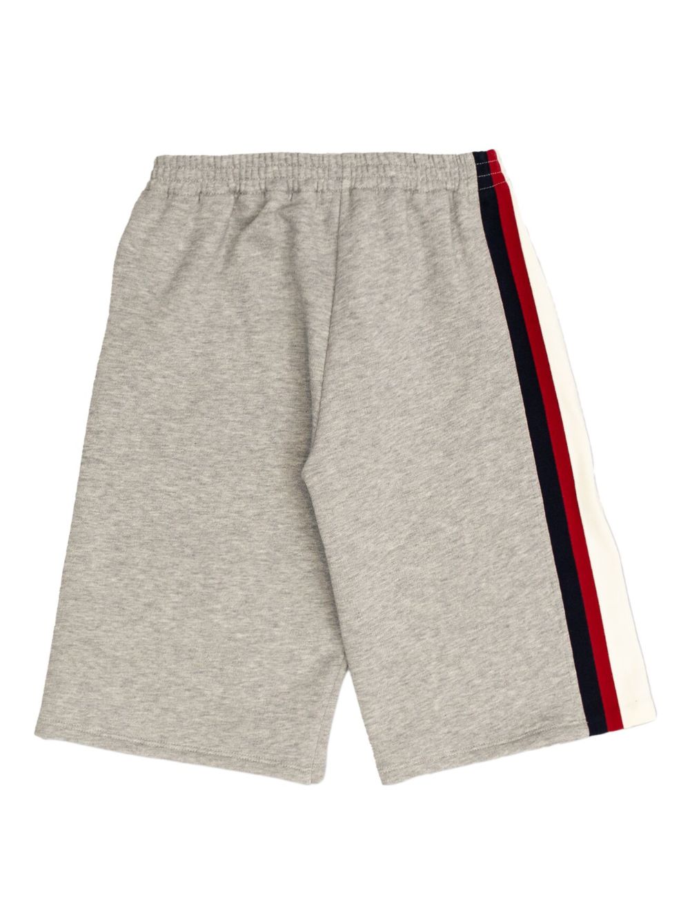 Gucci Kids Interlocking G-embroidered shorts - Grijs