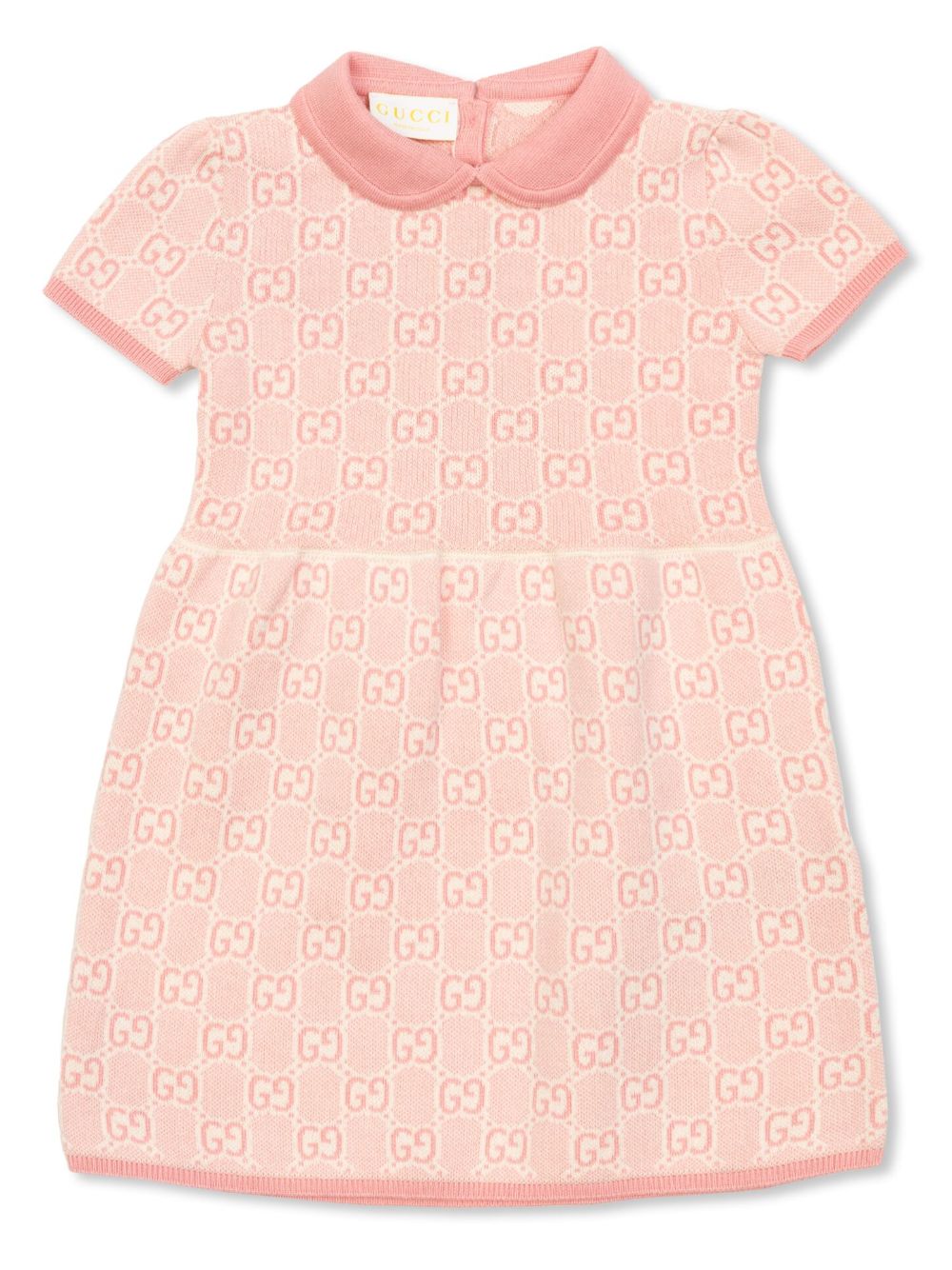 Gucci Kids GG katoenen-jurk Roze