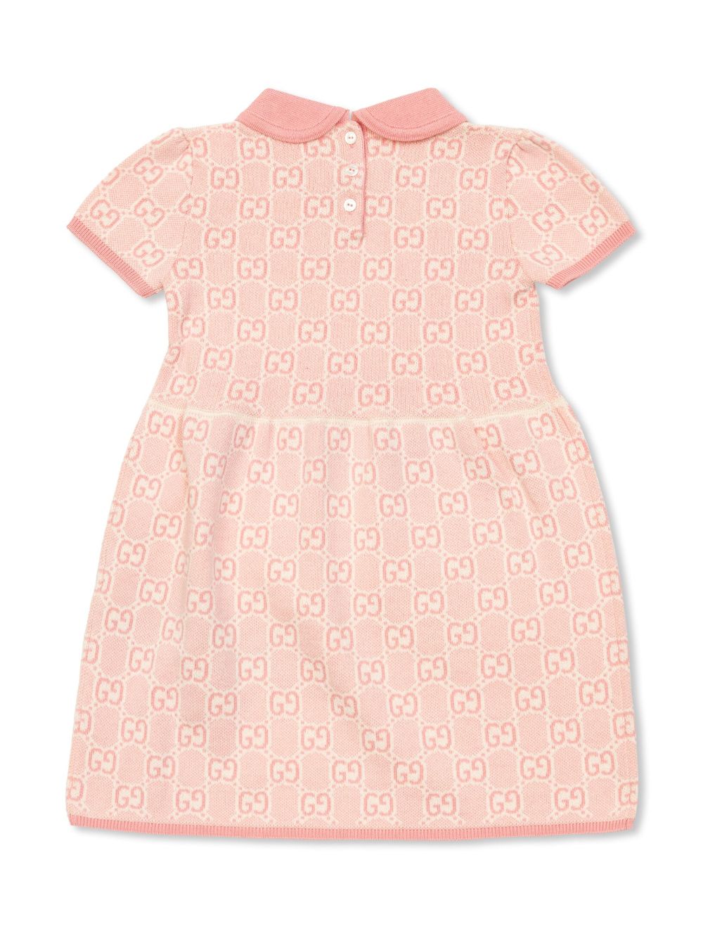 Gucci Kids GG cotton dress - Pink