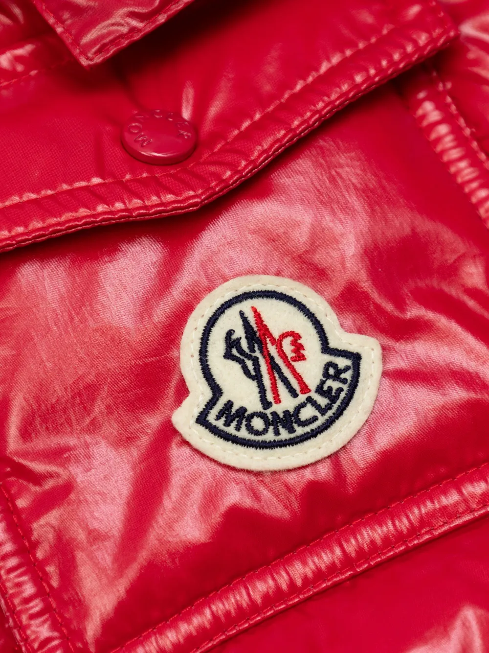 Moncler Enfant Andro jack Rood