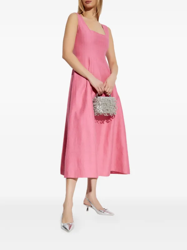 Cult Gaia Leight Dress | Pink | FARFETCH