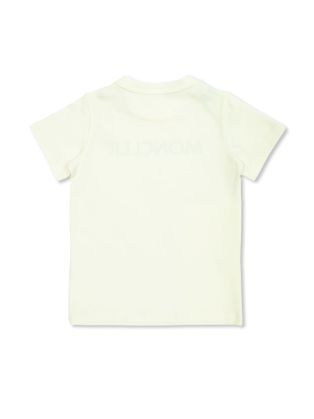 Moncler Enfant logo-print T-shirt - Wit