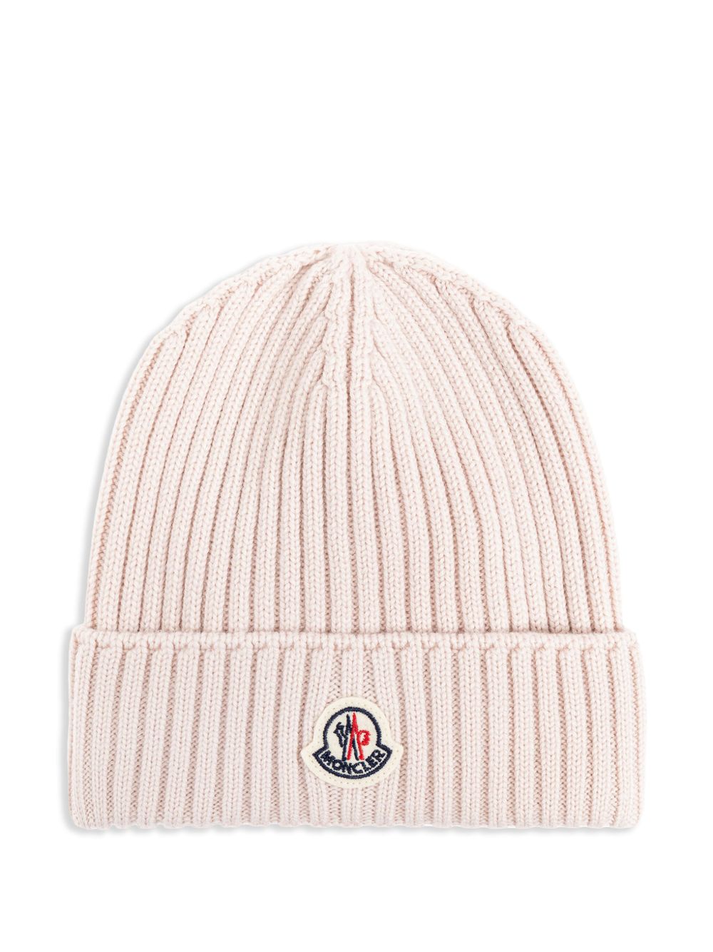 Moncler Enfant wool beanie - Pink