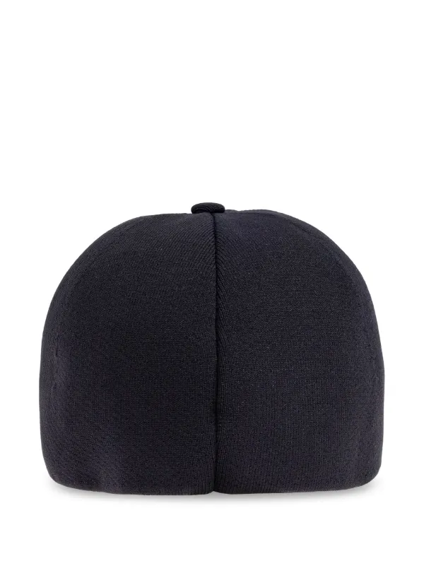 Moncler logo-patch Baseball Cap | Black | FARFETCH