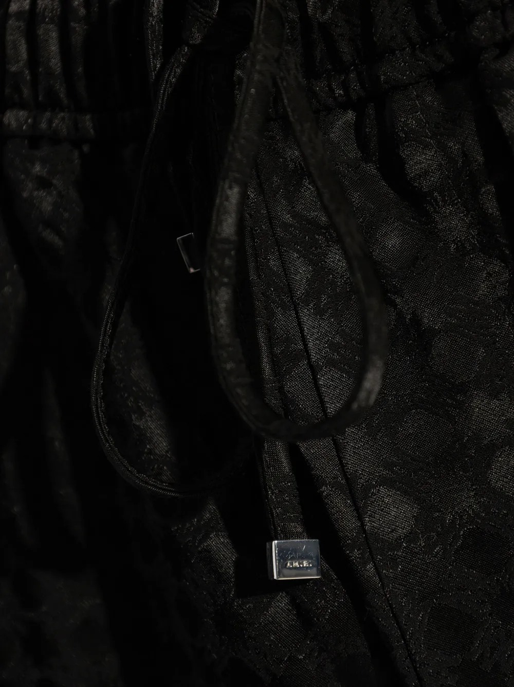 AMIRI Shorts met jacquard Zwart