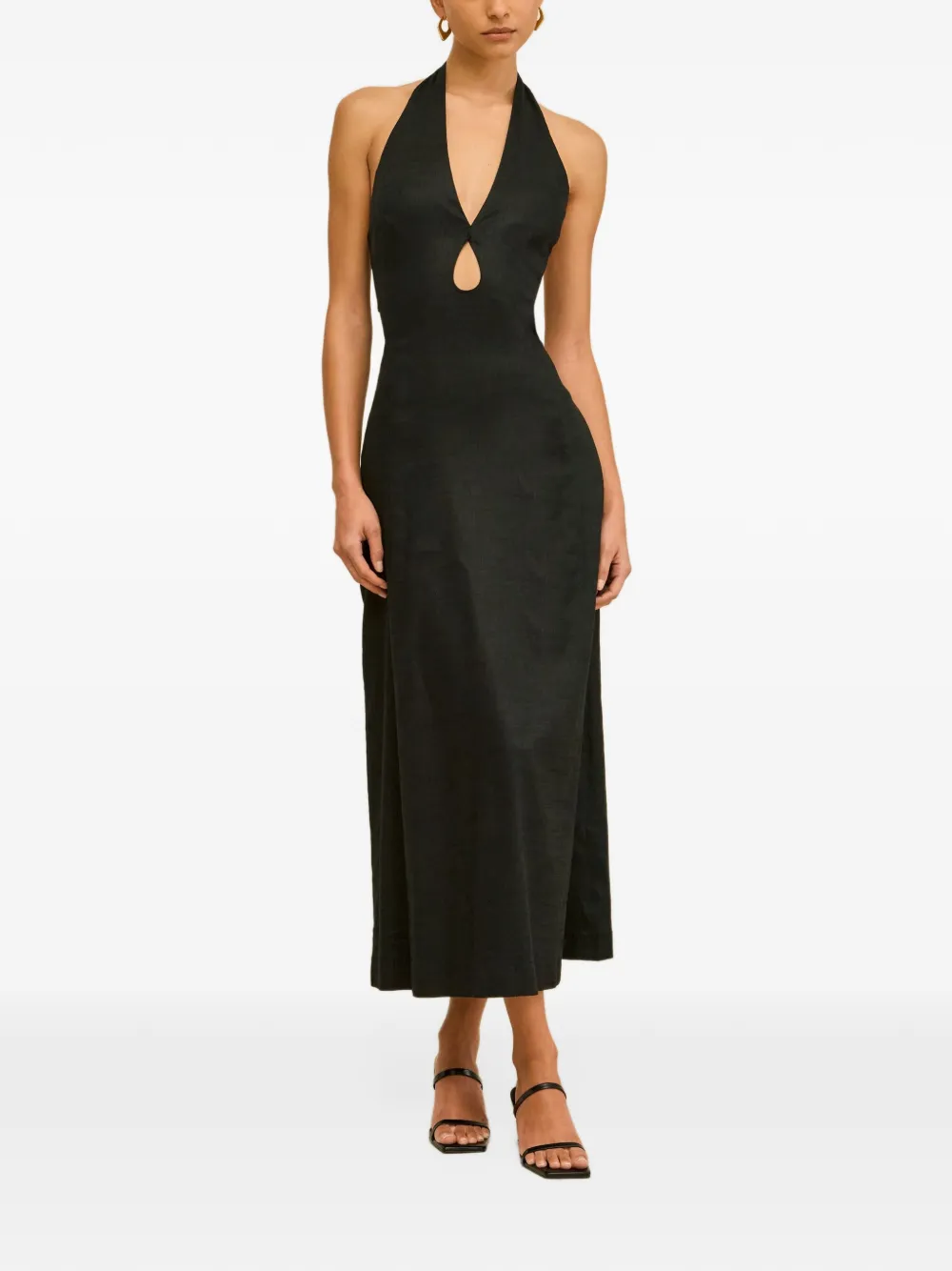 Cult Gaia Abito midi Lianna - Nero