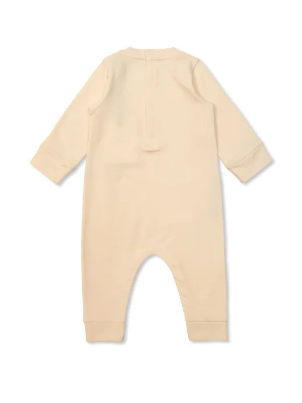 Moncler Enfant ロゴ ロンパース | ピンク | FARFETCH JP
