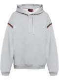 Gucci cotton jersey hoodie - Grey