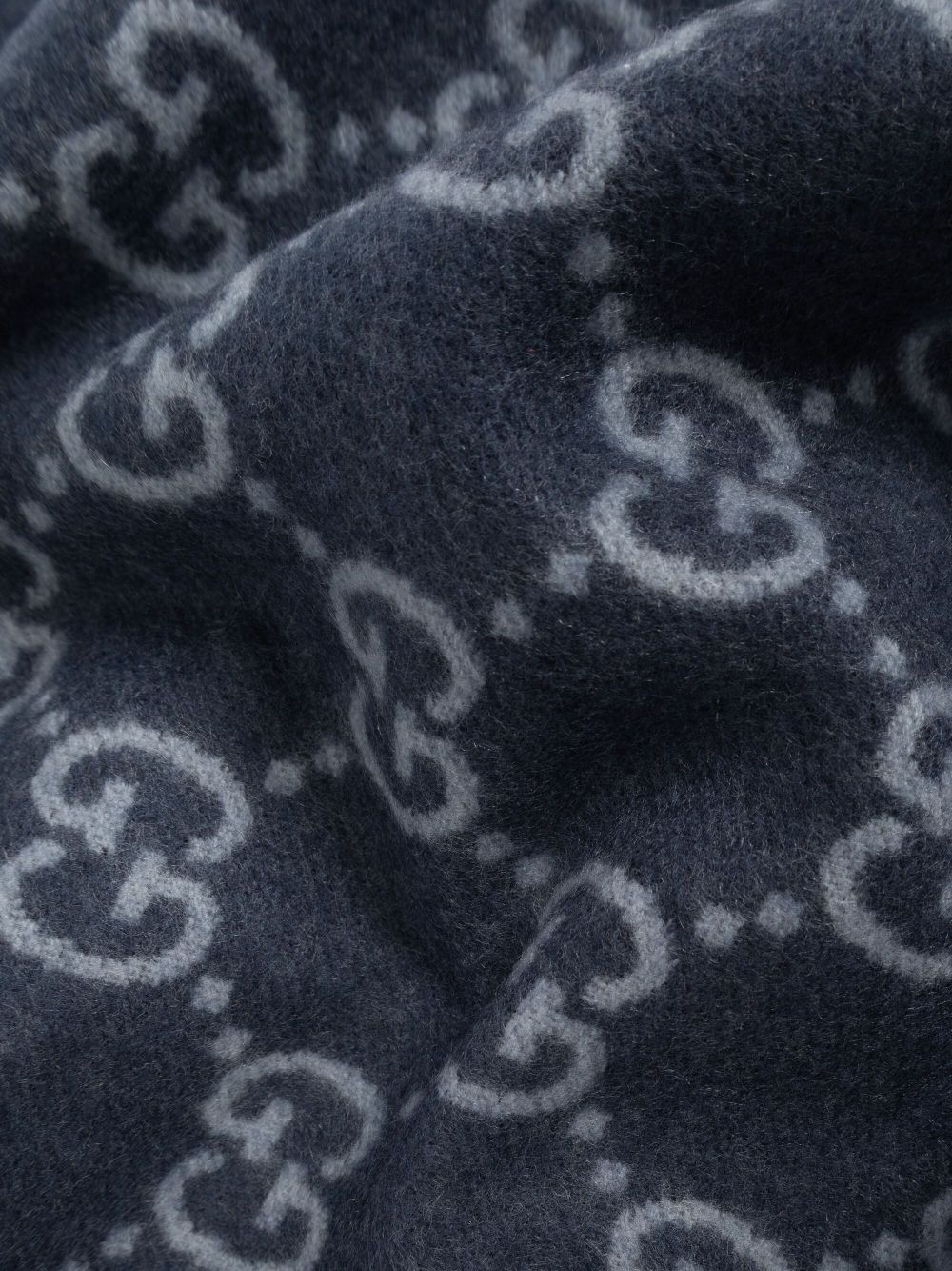 Gucci GG cashmere scarf - Blauw