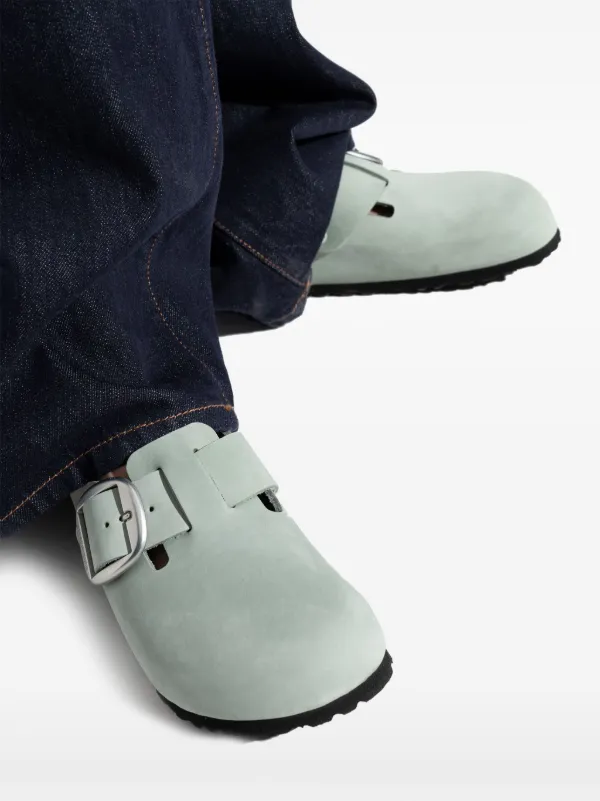 Birkenstock Clog Boston | Verde | FARFETCH BR