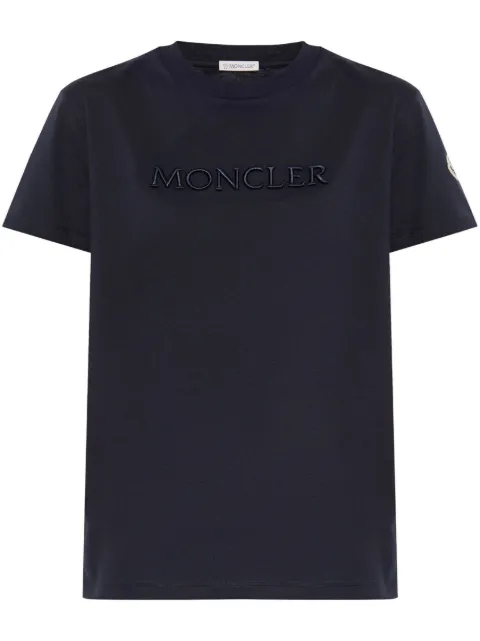 Moncler playera con logo bordado