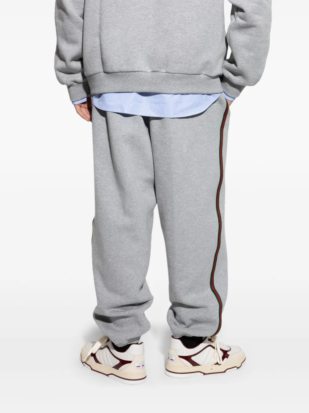 Gucci Katoenen trainingsbroek Grijs