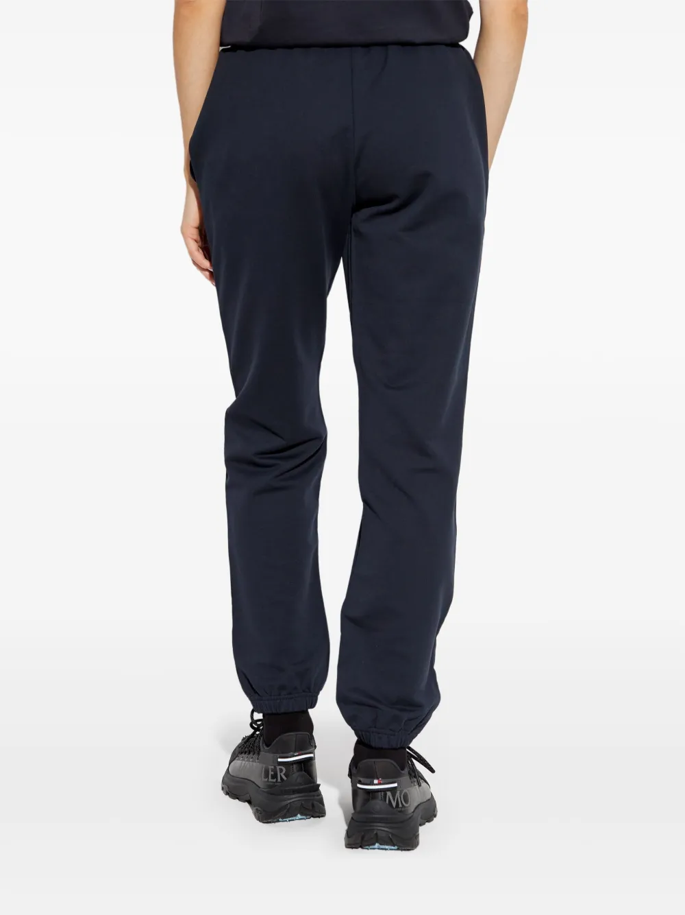 MONCLER LOGO-PATCH TRACK PANTS