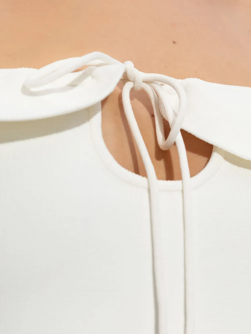 Cult Gaia Ciera jurk Wit