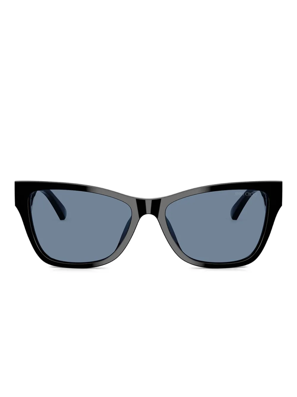 Jimmy Choo Eyewear Occhiali da sole cat-eye - Nero