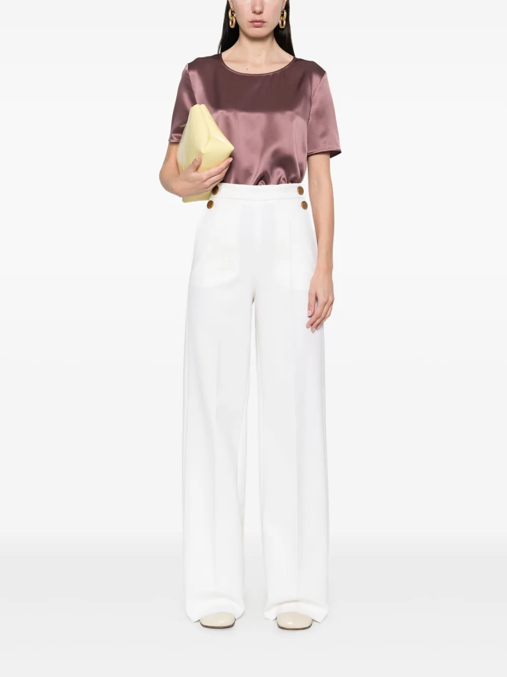Max Mara Polonia broek - Wit