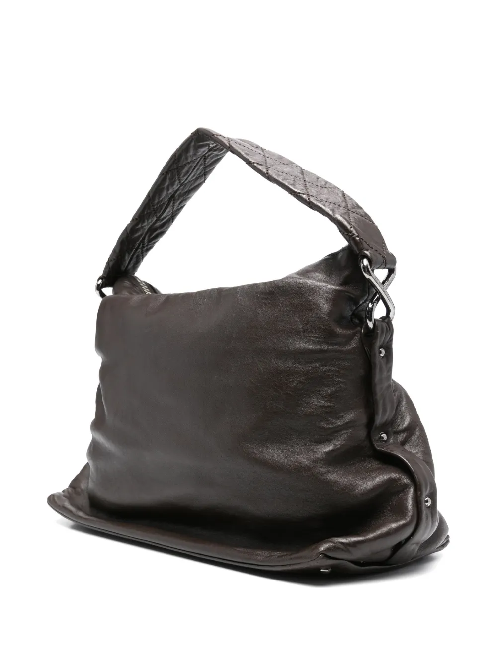 CHANEL 2006-2008 LEATHER TOTE BAG