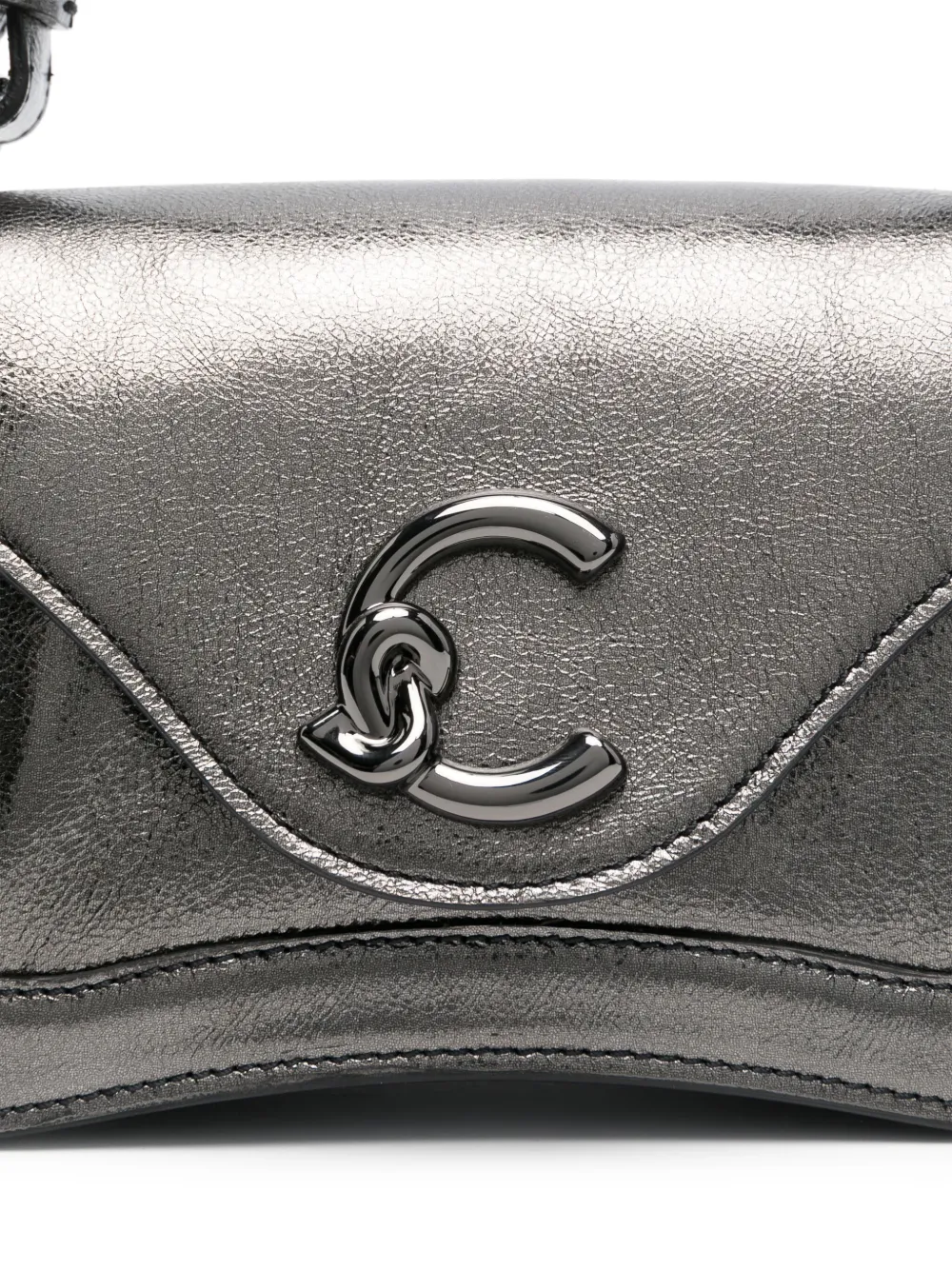 Coccinelle Leren shopper Grijs