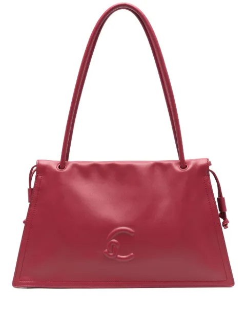 Coccinelle logo-embossed tote bag