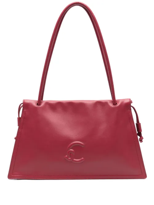 Sac à main à logo embossé - Coccinelle - Modalova