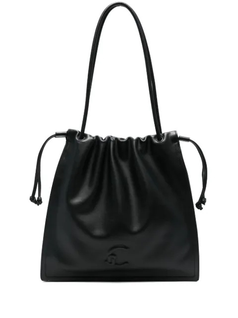Coccinelle logo-embossed tote bag 