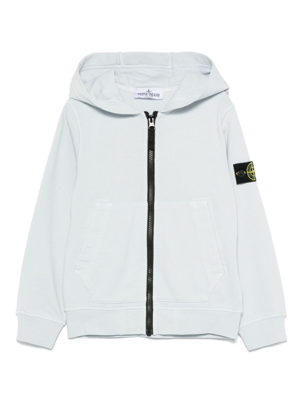 Stone Island Junior Compass-badge hoodie - Blue