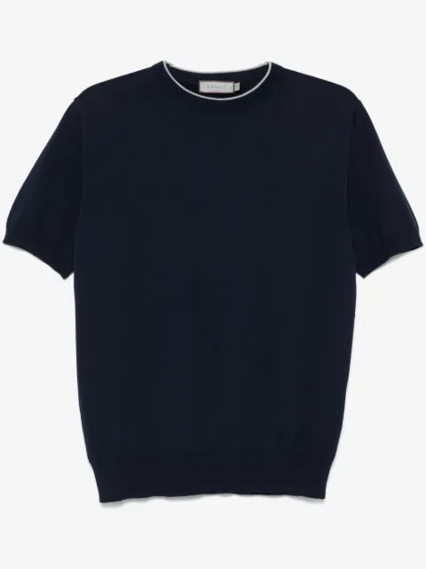 Canali fine knit T-shirt