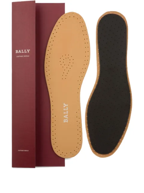 Bally padded perforated leather insoles