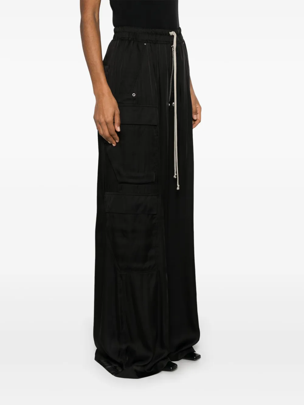 Rick Owens Belas cargo broek Zwart