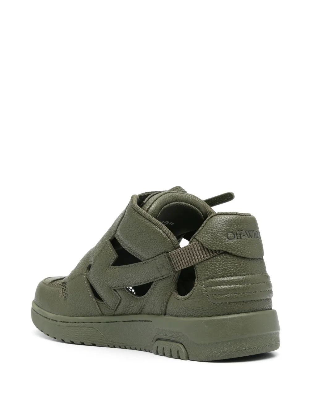 Off-White Out Of Office "Ooo" sneakers Green