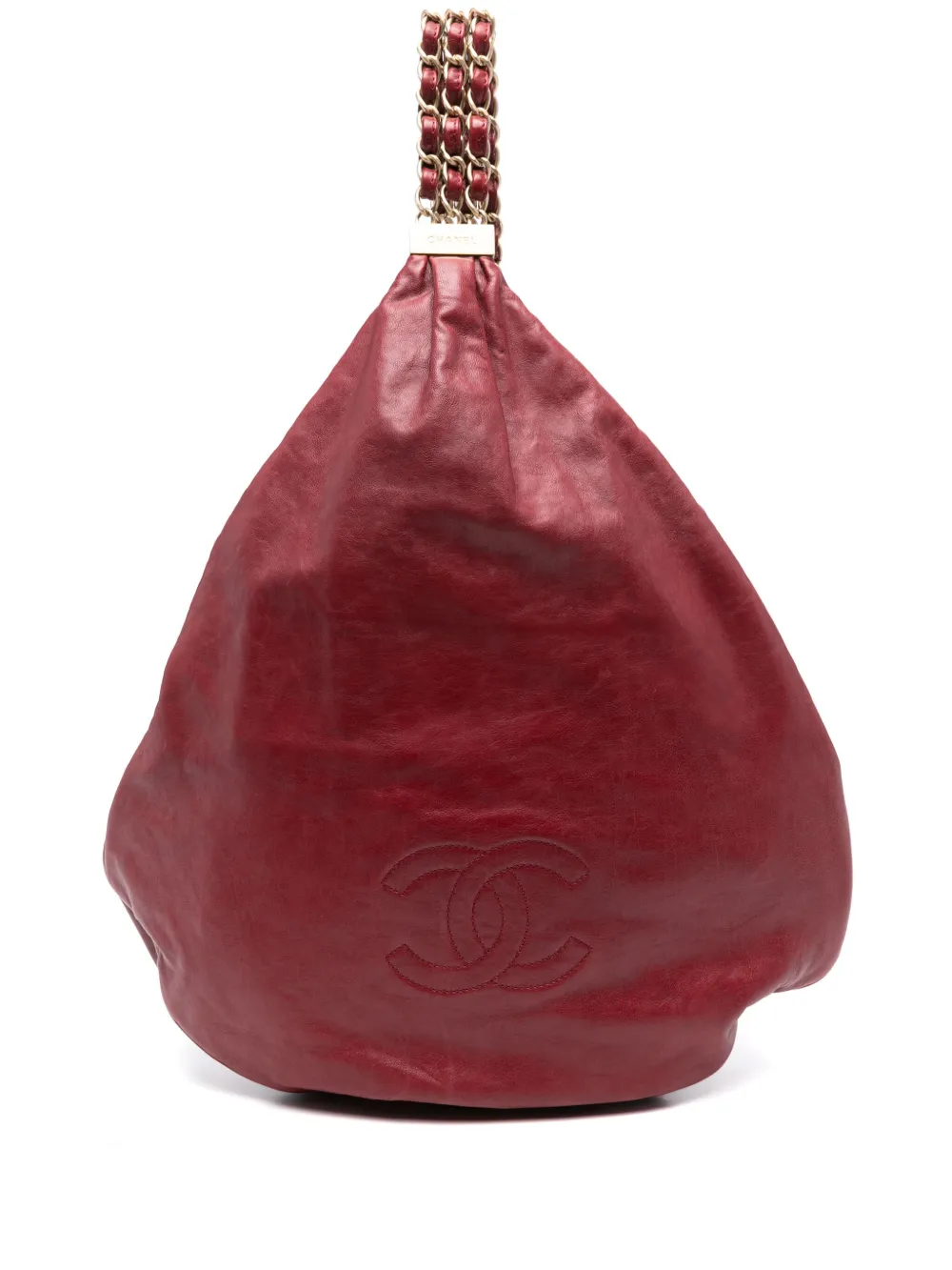 CHANEL Pre-Owned شنطة عملية جلد 2006-2008 | أحمر | Image 1