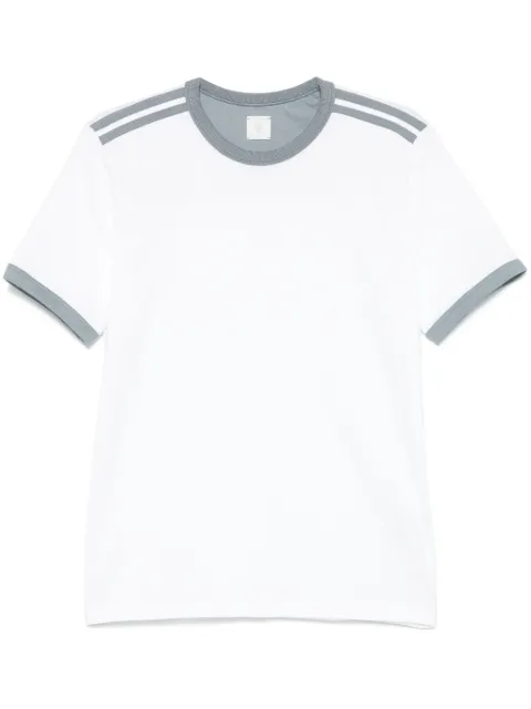Eleventy stripe-detail T-shirt