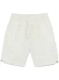 Eleventy slub-texture shorts - Green