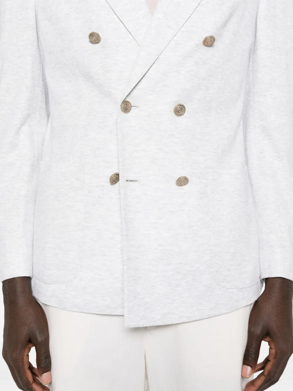 Eleventy Blazer met dubbele rij knopen Grijs