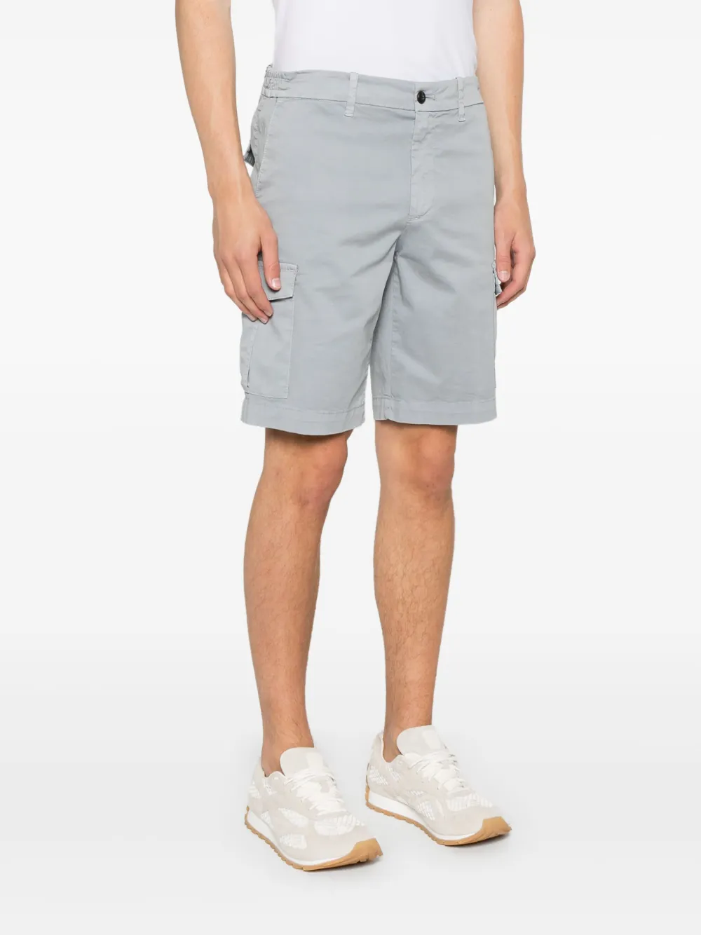 Eleventy Cargo shorts Blauw