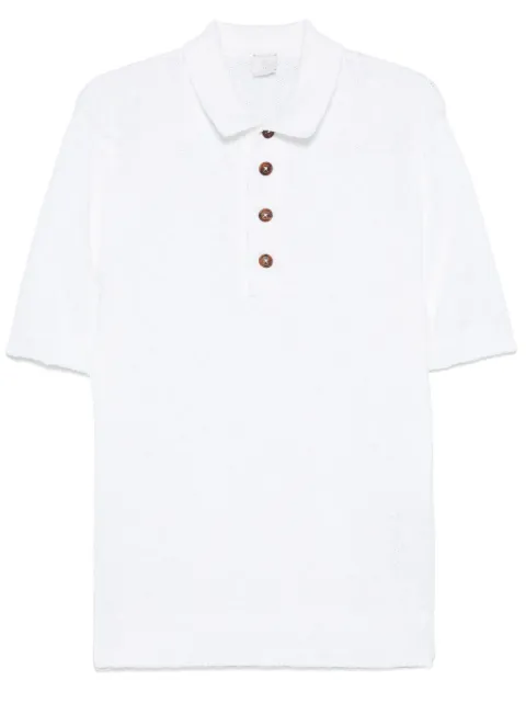 Eleventy knitted polo shirt 