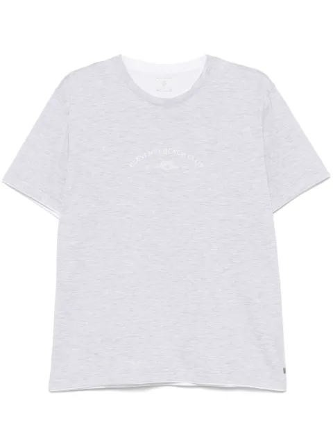 Eleventy logo-print T-shirt